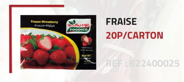 Fraises  400 gm / piece